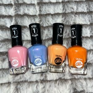 Brand New Sally Hansen Miracle Gel Nail Polish Bundle Assorted Colors